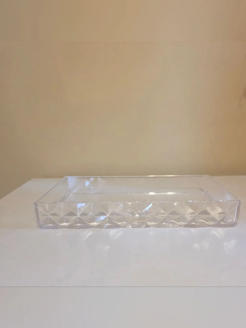 Haus Of Glam Clear Iridescent 3-Drawer